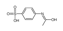 4-乙酰氨基苯磺酸结构式