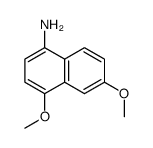 4,6-dimethoxynaphthalen-1-amine结构式