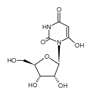 6-hydroxyuridine Structure