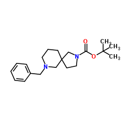 2-Boc-7-苄基-2,7-二氮杂螺[4.5]癸烷结构式