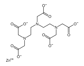 zinc,2-[bis[2-[bis(carboxylatomethyl)amino]ethyl]amino]acetate结构式