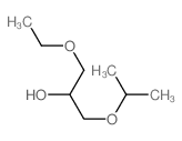 2-Propanol,1-ethoxy-3-(1-methylethoxy)-结构式