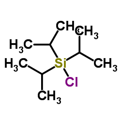 Chloro(triisopropyl)silane Structure