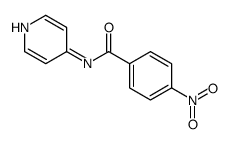 N-(4-Pyridinyl)-4-nitrobenzamide结构式