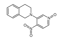 2-(4-nitro-1-oxidopyridin-1-ium-3-yl)-3,4-dihydro-1H-isoquinoline Structure