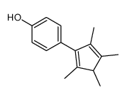 4-(2,3,4,5-tetramethylcyclopenta-1,4-dien-1-yl)phenol Structure