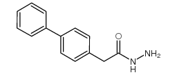 4-联苯乙酸肼结构式