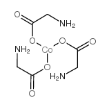 cobalt glycine Structure