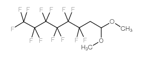 2-(全氟-N-己基)乙醛二甲基乙缩醛结构式
