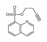but-3-ynyl quinoline-8-sulfonate Structure