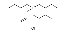allyltributylphosphonium chloride Structure