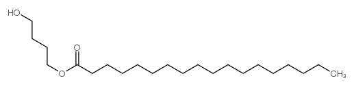 4-hydroxybutyl stearate Structure