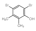 4,6-Dibromo-2,3-dimethylphenol Structure