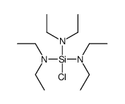 N-[chloro-bis(diethylamino)silyl]-N-ethylethanamine Structure