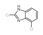 2,4-二氯-1H-苯并咪唑结构式