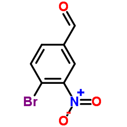 4-Bromo-3-nitrobenzaldehyde Structure