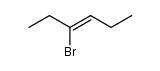 (Z)-3-bromo-3-hexene结构式