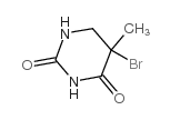 5 6-DIHYDRO-5-BROMO-5-METHYL URACIL Structure