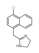 氯萘唑啉结构式