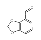 2,3-(methylenedioxy)benzaldehyde structure