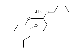 1,1,2-tributoxypentylsilane Structure