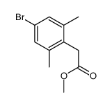 methyl 2-(4-bromo-2,6-dimethylphenyl)acetate Structure