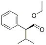 Benzeneacetic acid, a-(1-Methylethyl)-, ethyl ester, (S)- Structure