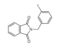 N-(3-iodo-benzyl)-phthalimide结构式