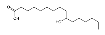 10-hydroxyhexadecanoic acid Structure