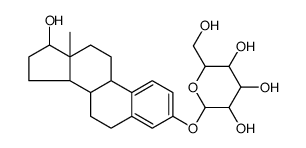 estradiol-3-glucoside Structure