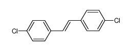 1-chloro-4-[(E)-2-(4-chlorophenyl)vinyl]benzene结构式