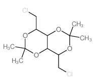 Galactitol,1,6-dichloro-1,6-dideoxy-2,4:3,5-di-O-isopropylidene-, D- (8CI) picture