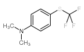 N,N-DIMETHYL-4-(TRIFLUOROMETHYLTHIO)ANILINE Structure