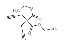 2,2-二(丙-2-炔-1-基)丙二酸二乙酯结构式