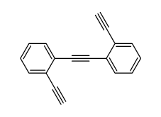 bis(2-ethynylphenyl)ethyne Structure