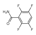 2,3,5,6-Tetrafluorobenzamide Structure