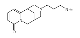 12-(3-Aminopropyl)-cytisine结构式