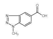 1-Methyl-1H-1,2,3-benzotriazole-5-carboxylic acid structure