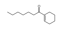 1-(cyclohex-1-enyl)heptan-1-one结构式