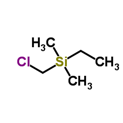 (Chloromethyl)(ethyl)dimethylsilane Structure