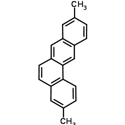 3,9-二甲基苯并[a]蒽结构式