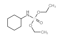 环己酰胺基磷酸二乙酯结构式