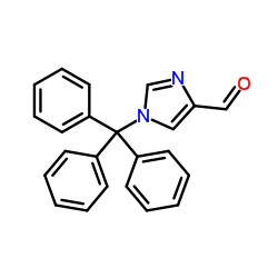 1-三苯甲基咪唑-4-甲醛结构式