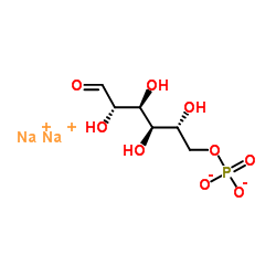 D-甘露糖-6-磷酸钠结构式
