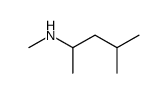 (1,3-dimethylbutyl)methylamine(SALTDATA: HCl) Structure