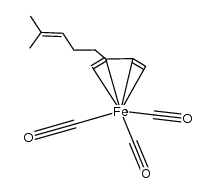 (η4-myrcene)tricarbonyliron结构式