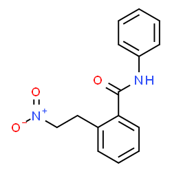 2-(2-NITROETHYL)-N-PHENYLBENZENECARBOXAMIDE Structure