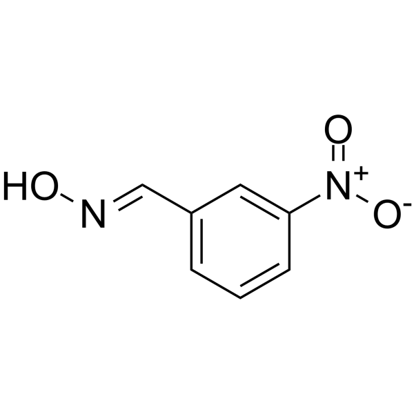 Benzaldehyde, 3-nitro-,oxime Structure