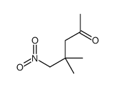 4,4-dimethyl-5-nitropentan-2-one结构式