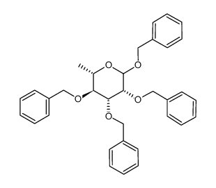 苄基2,3,4-三-O-苄基-6-脱氧吡喃己糖苷图片